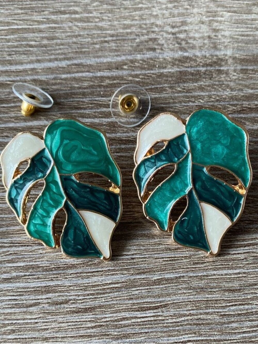 Bohemianleaf earrings M204